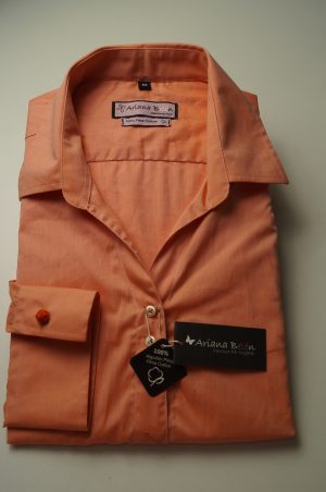 Camisa de mujer Oversize, color naranja Ariana Belén 85
